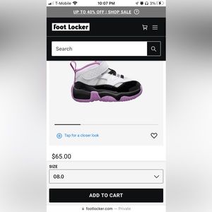 Air Jordan jumpman two trey sneakers (toddler)